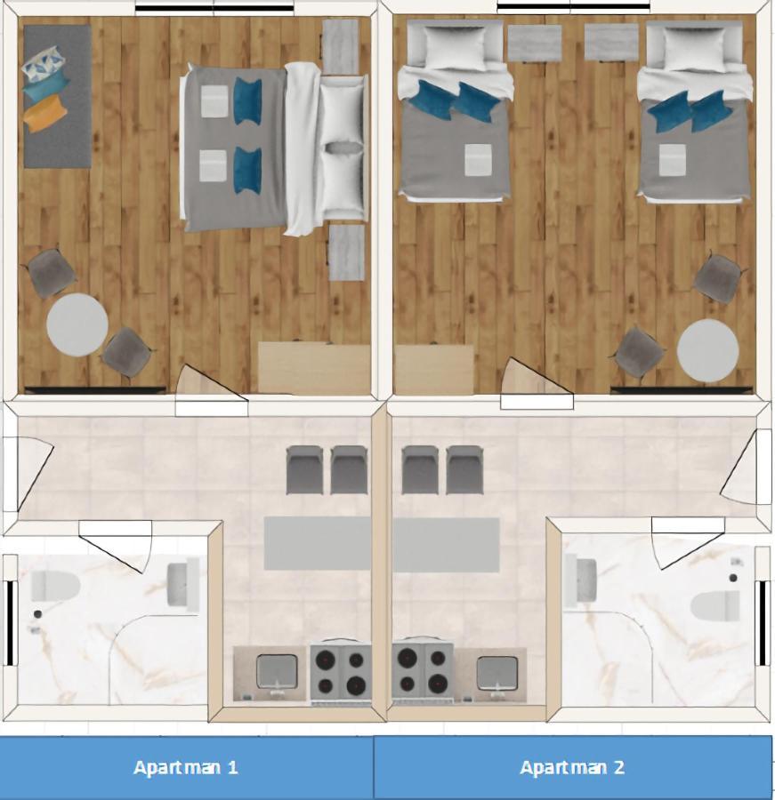 Apartmani Drinska Foca Buitenkant foto